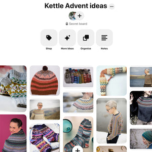 What to make with your Kettle Advent mini skeins!