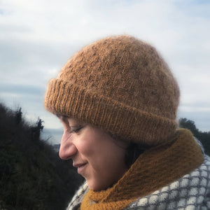 Naima Hat Kits - a new Northiam DK and Hythe kid silk design