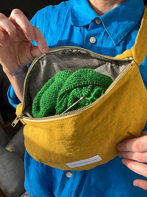 Les Pensionnaires organic xbody bags