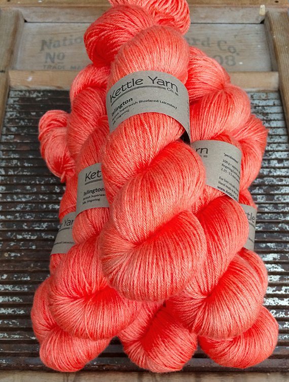 ISLINGTON fingering – PRE-ORDER Persimmon