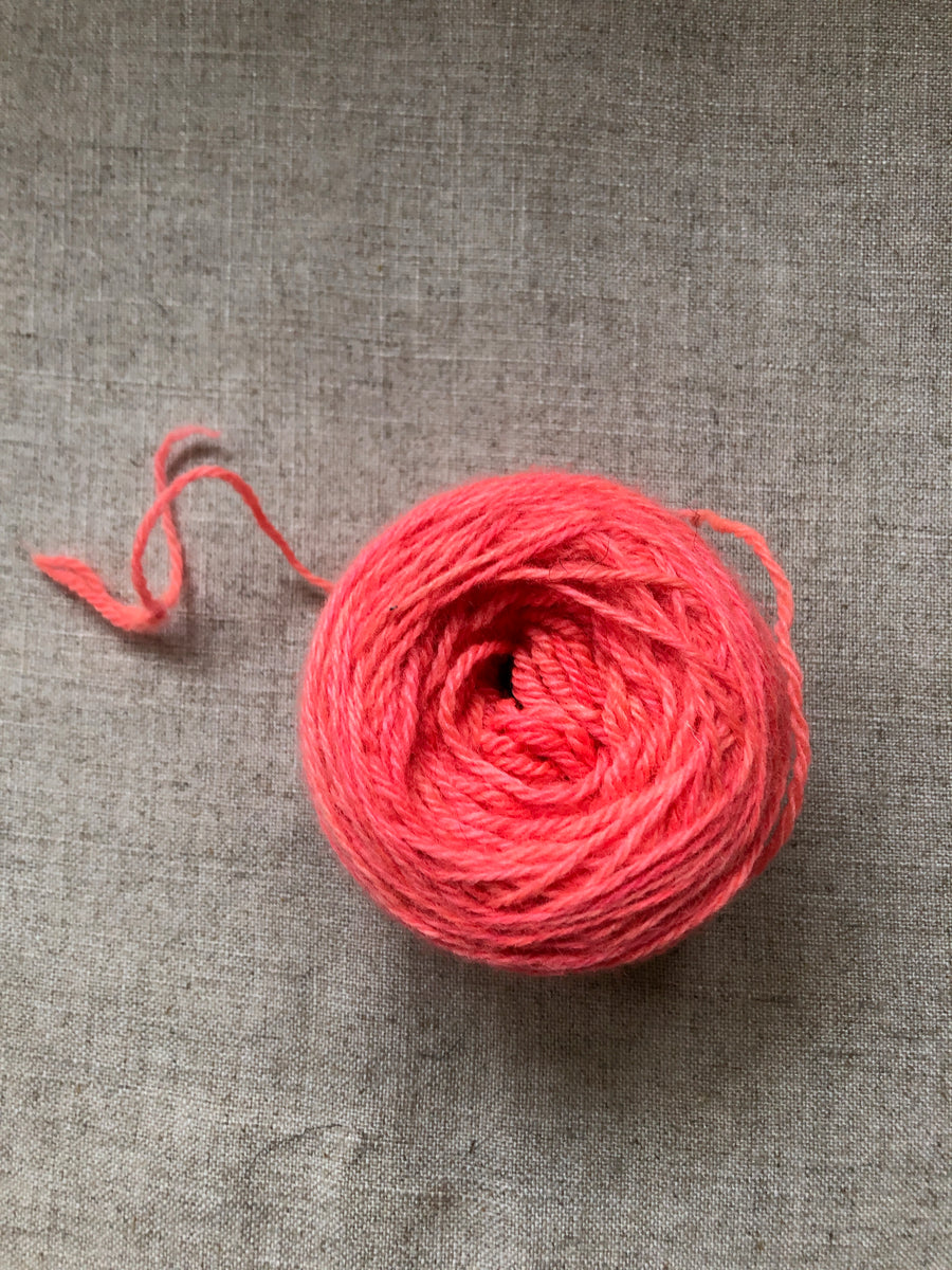NORTHIAM DK - coral - PRE-ORDER - limited edition & hand dyed